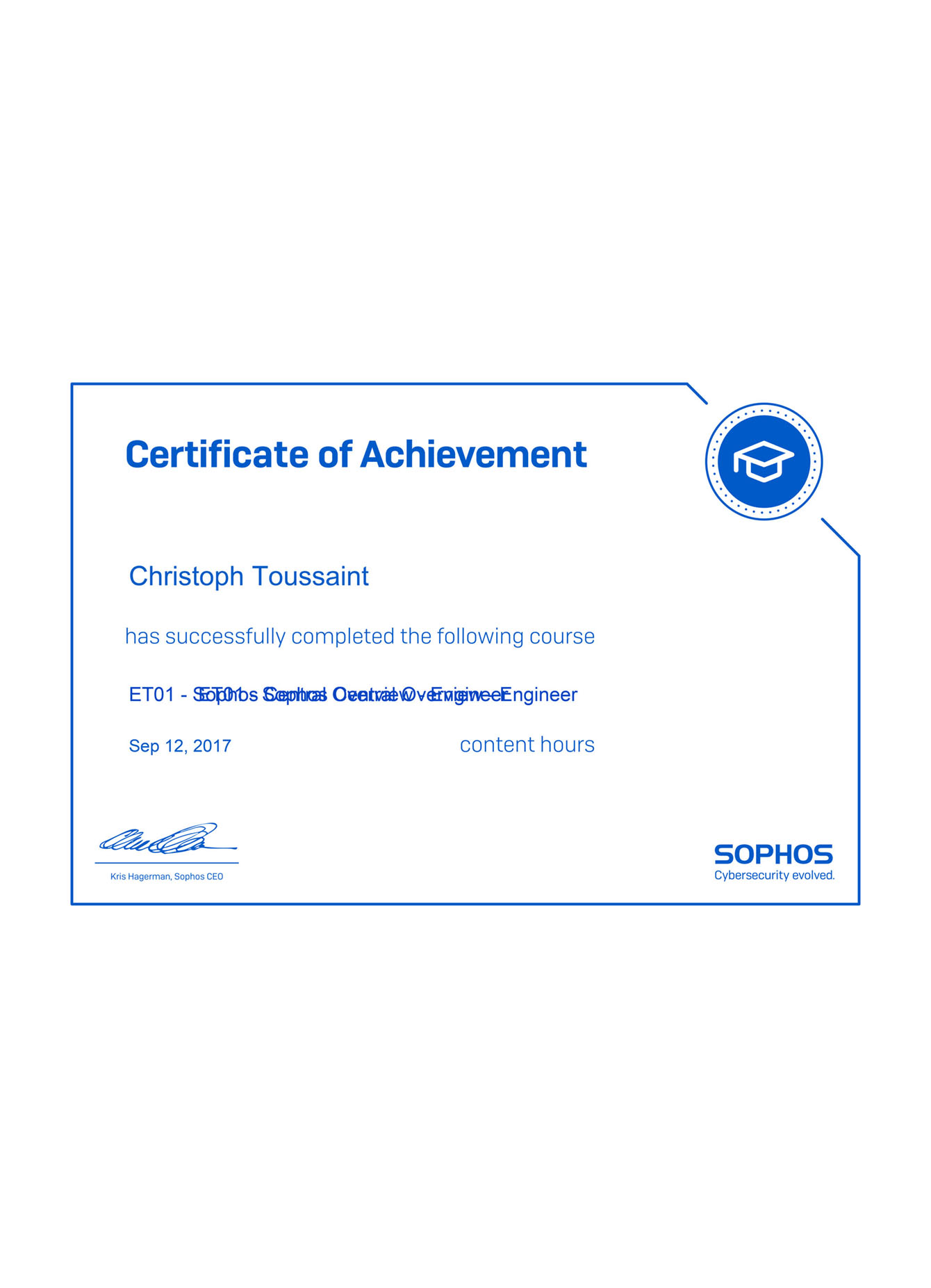 BG_Christoph Toussaint - ET01 - Sophos Central Overview - Engineer