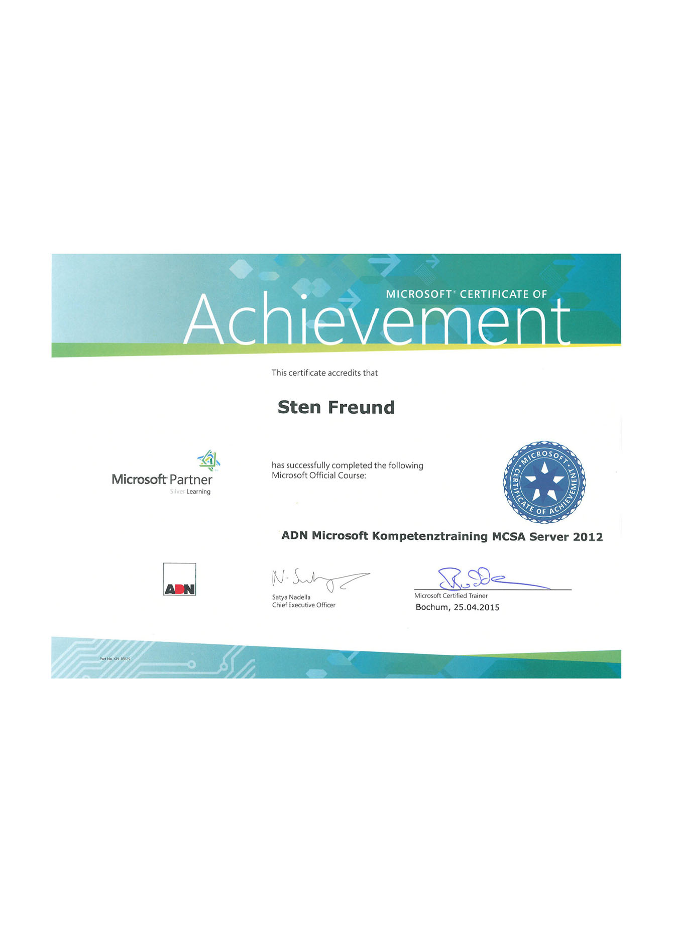 BG_Sten Freund - Microsoft Kompetenztraining MCSA Server 2012 ADN